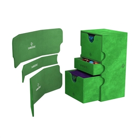 Gamegenic - Stronghold 200+ XL Convertible - Green - Deck Box